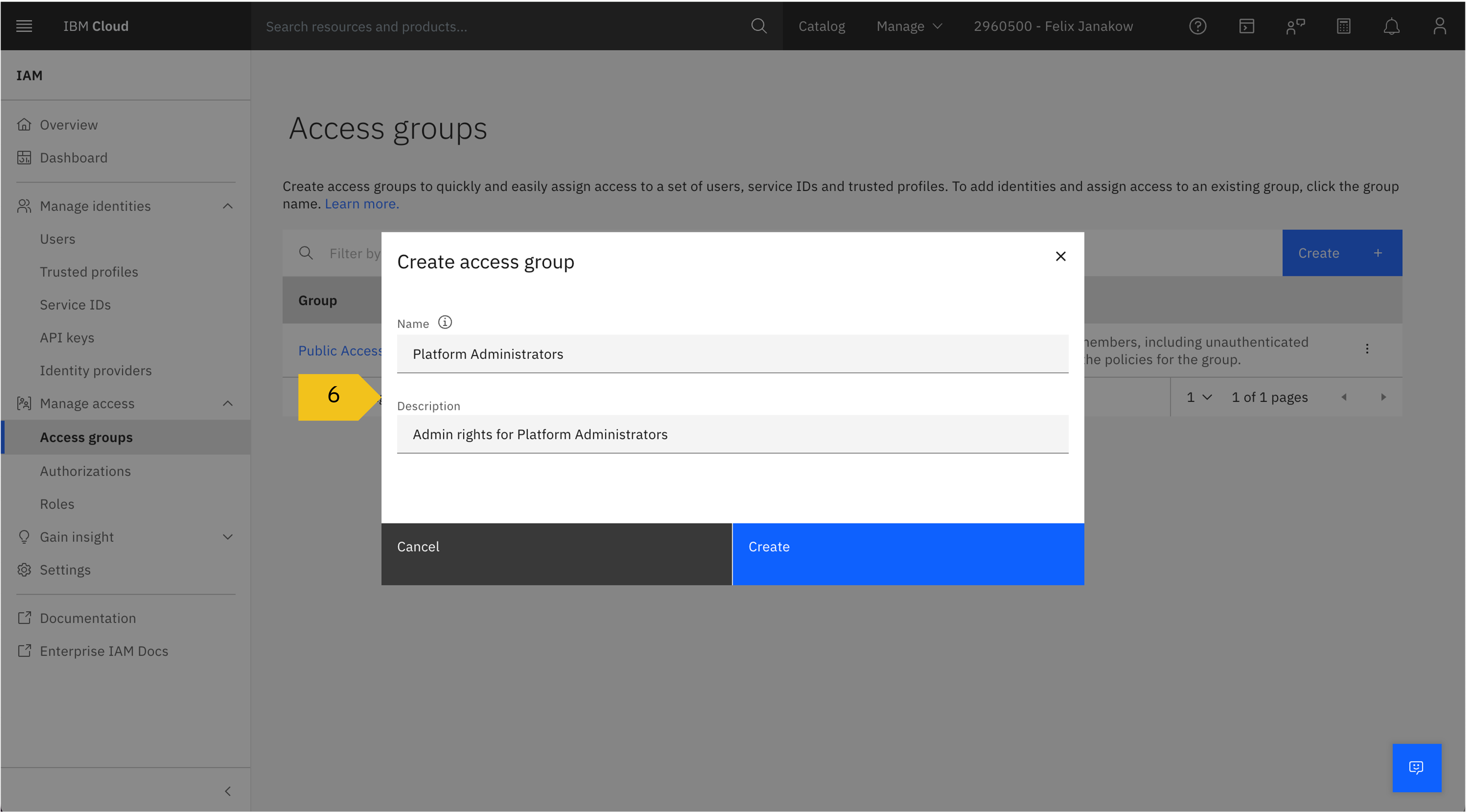 Admin Access Group 2