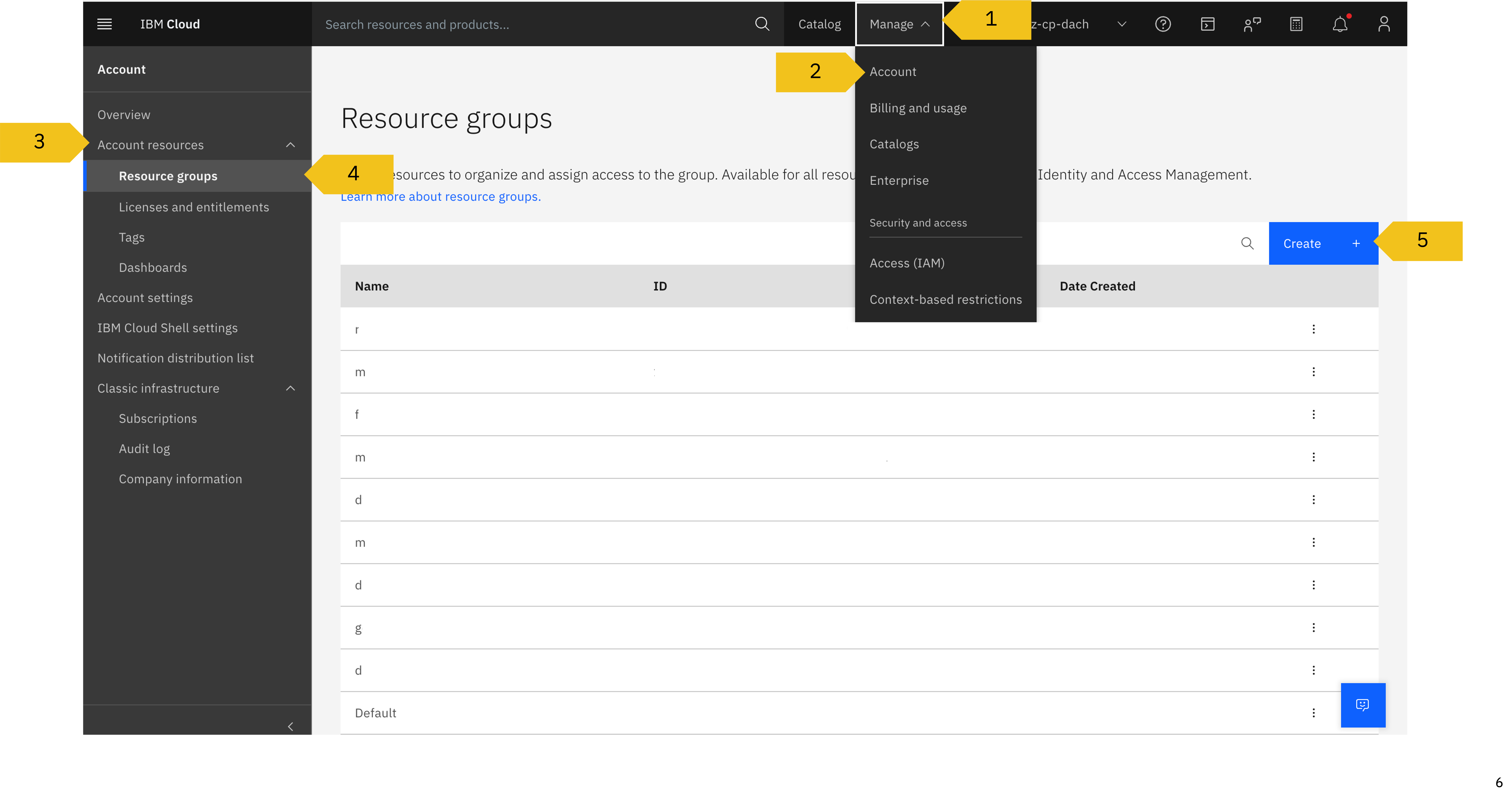 Create Resource Group